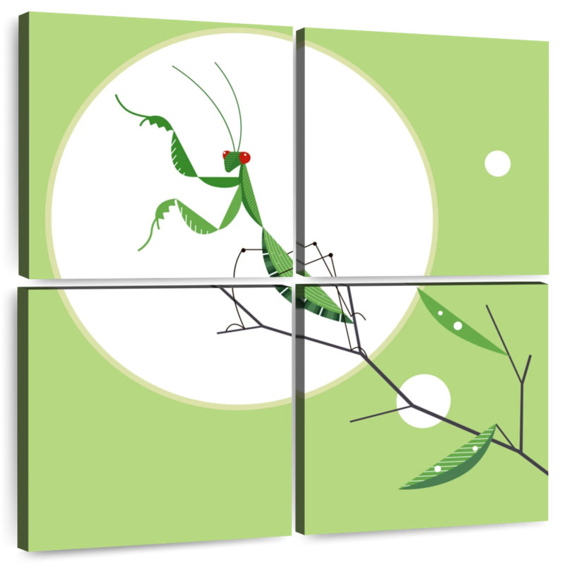 Brampt Green Praying Mantis
