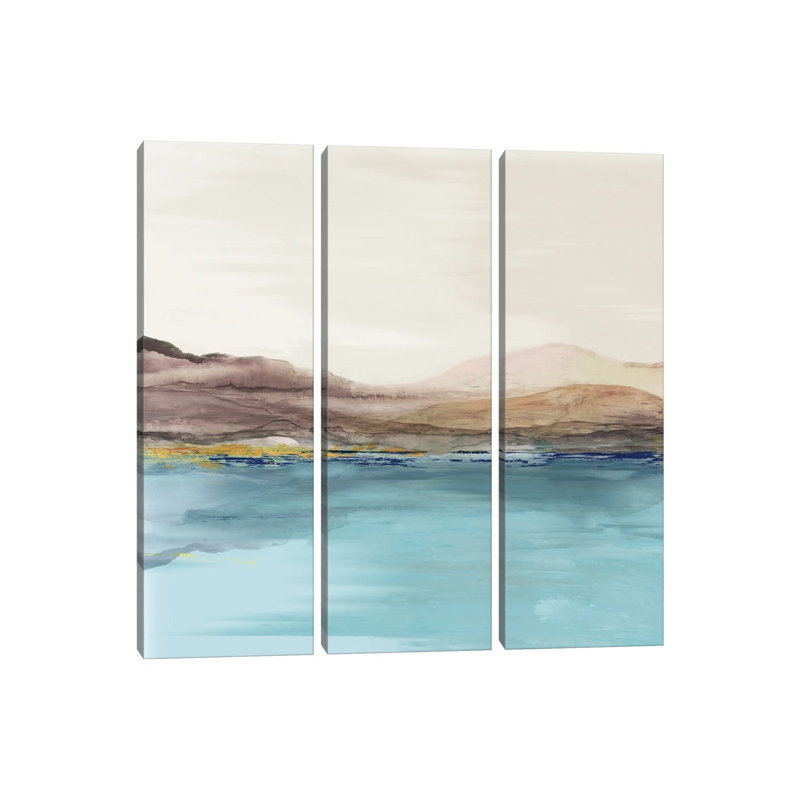 «Feel Slow», ensemble d'art mural sur toile tendue (ensemble de 3)