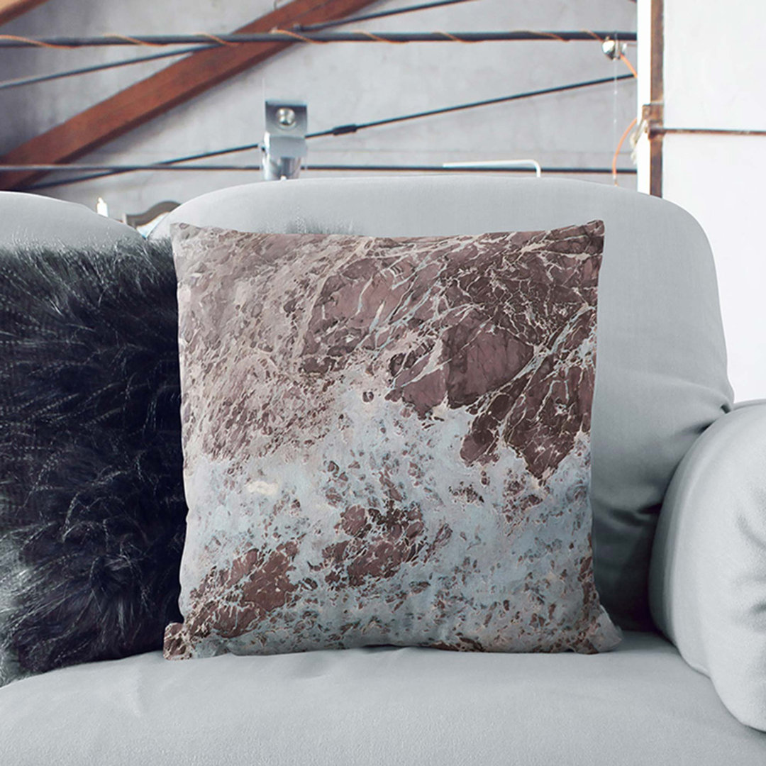 Earth Textures Cushion with Filling