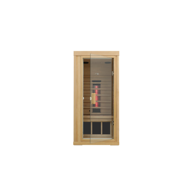 Sauna simple à pruche