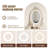 31.5"White Luxurious Vanity Set-637859903