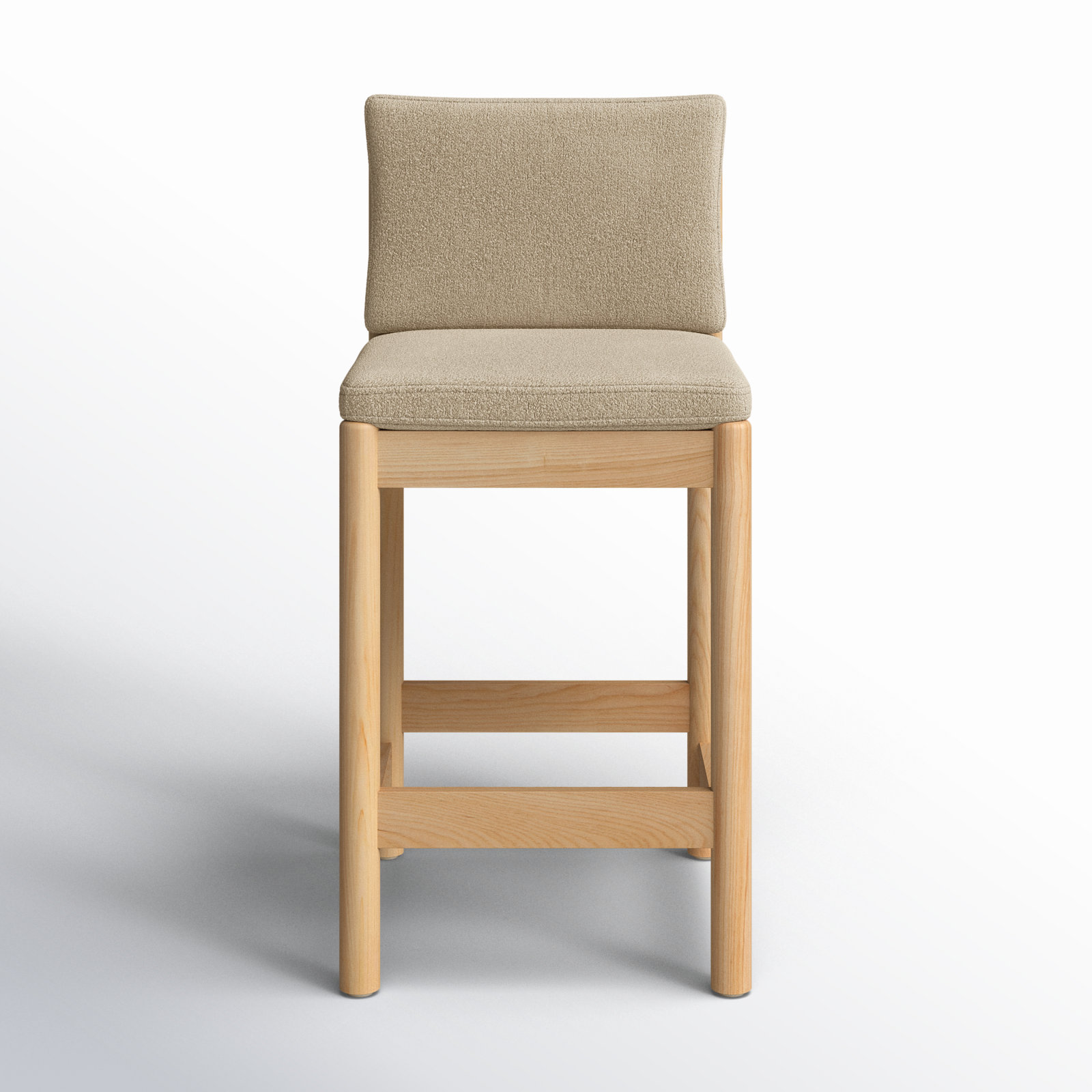 Carisa 26" Bar Stool, Oatmeal