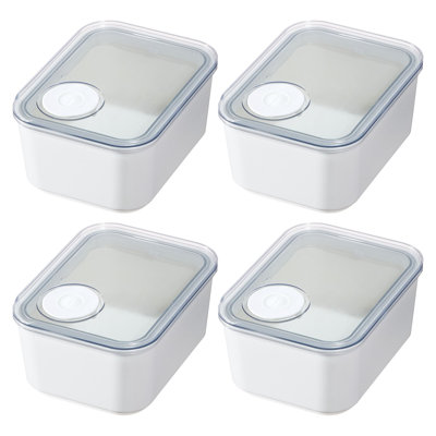 iDesign Small Airtight Kitchen Canister with Removable Pour Cap - Ideal for Kitchen Countertop or Pantry Storage