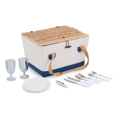 Boardwalk Picnic Basket and Outdoor Dining Set