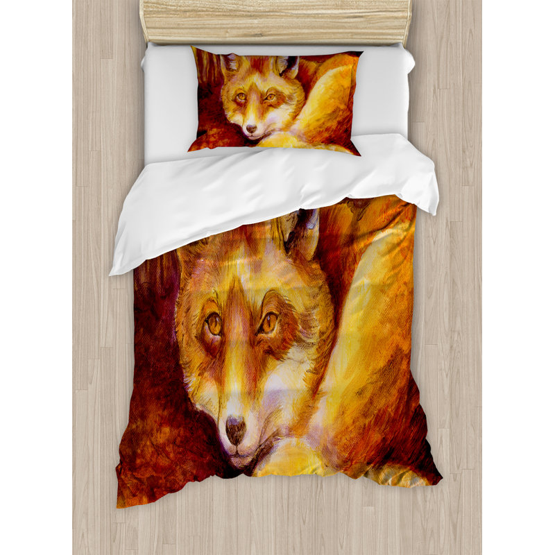 Ensemble de housse de couette fox, Simple