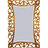 Flat Beveled Wall Mirror