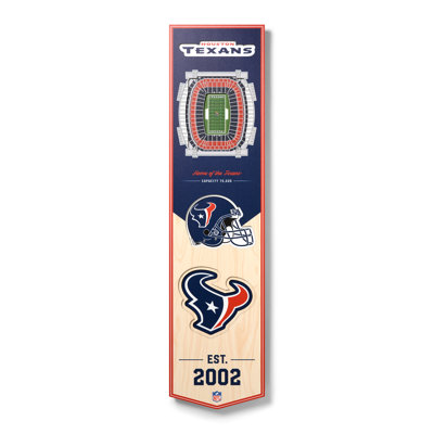 NFL 3D 8x32 Stadiumview Banner