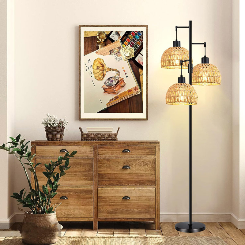 Brysonn 72'' Matte Tree Floor Lamp