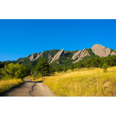 Naturally Flatirons - Photographie sur toile tendue