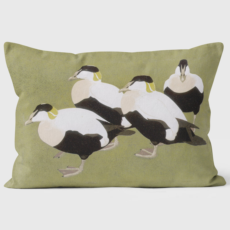 Four Eider Duckls - Robert Gillmor Cushion