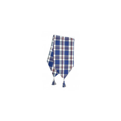Maniscalco Plaid 100% Cotton Table Runner