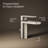 Parallel Single-Handle Bathroom Sink Faucet, Single-Hole Faucet with Pop-Up Drain, 1.0 GPM-93495245