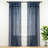 Boho Macrame Textured Cotton Cotton Sheer Curtain Single Panel-1871395968