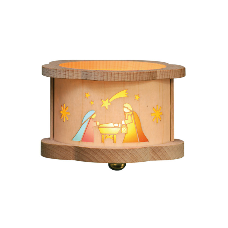 Lampe de thé "luminaire" crèche Richard Glaesser
