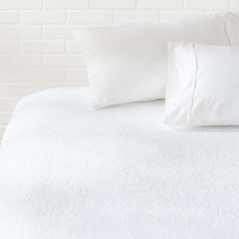 Waterproof Fitted Mattress Protector Mattress Protector Case Pack, Queen