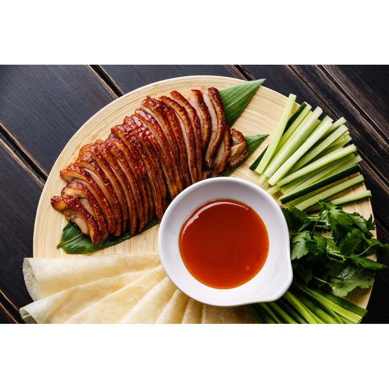 Sliced Peking Duck - Wrapped Canvas Print, 61cm H x 91cm W x 3.8cm D