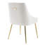 Fauteuil d'appoint en velours Koblas-1977305723