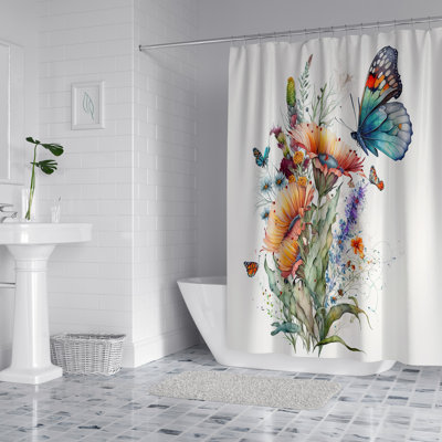 Bettianne Floral Shower Curtain