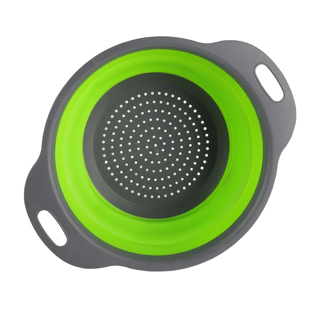 Belchers Collapsible Kitchen Silicone Colander Strainer Bowl