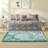 Reversible Twin Bedding Sets Polyester Tufted Modern Guest Home