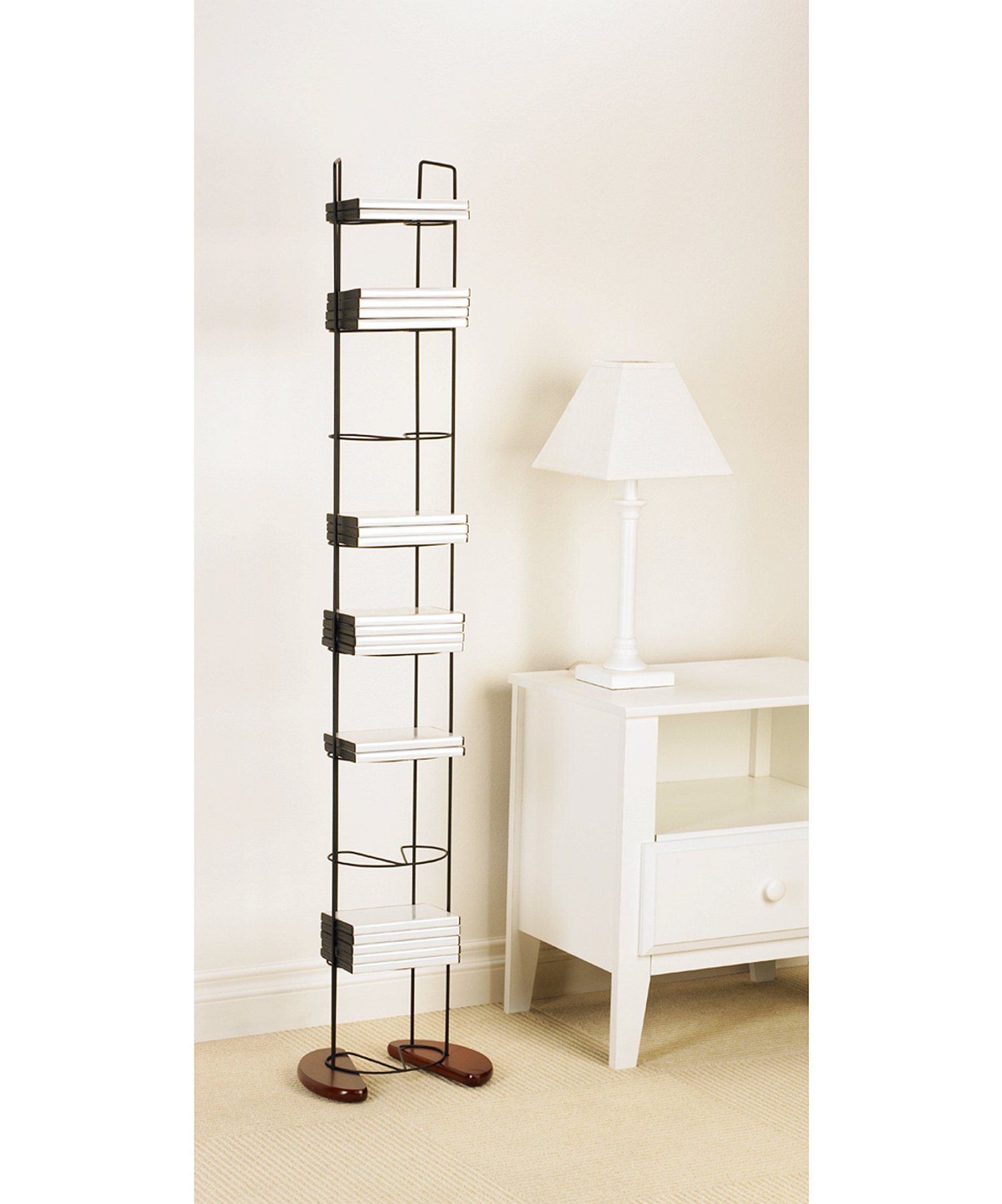 Documentary Rack Ebern Designs 97 DVD Wire Rack Media Storage & Reviews - Wayfair Canada