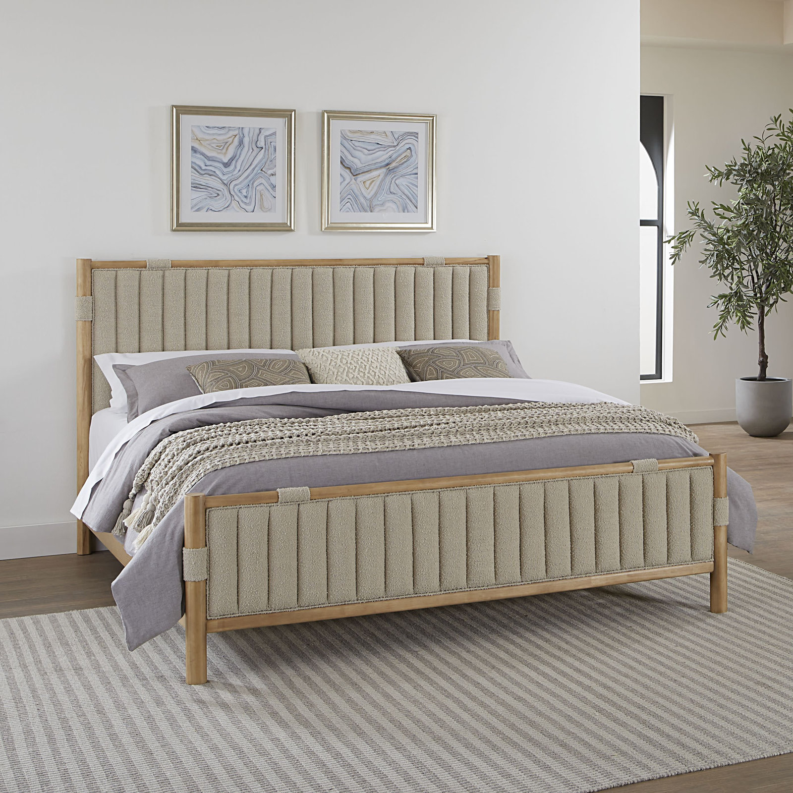 Furano Panel Bed, Queen