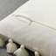 Coussin décoratif en coton Tassels-99260865