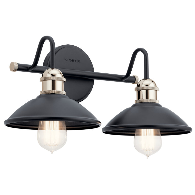 Ochsner 2 - Light Dimmable Vanity Light, Black