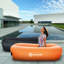 Chaise de camping inclinable et gonflable