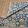 Rosemont Wool Oriental Area Rug in Blue