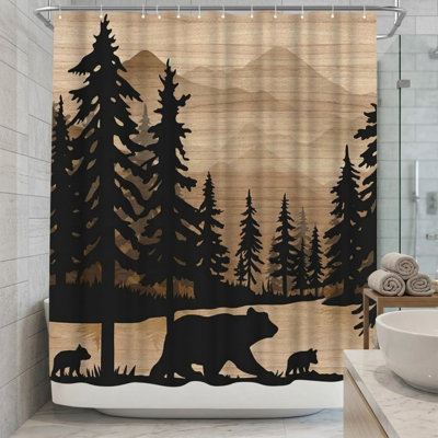 Rideau de douche Bear