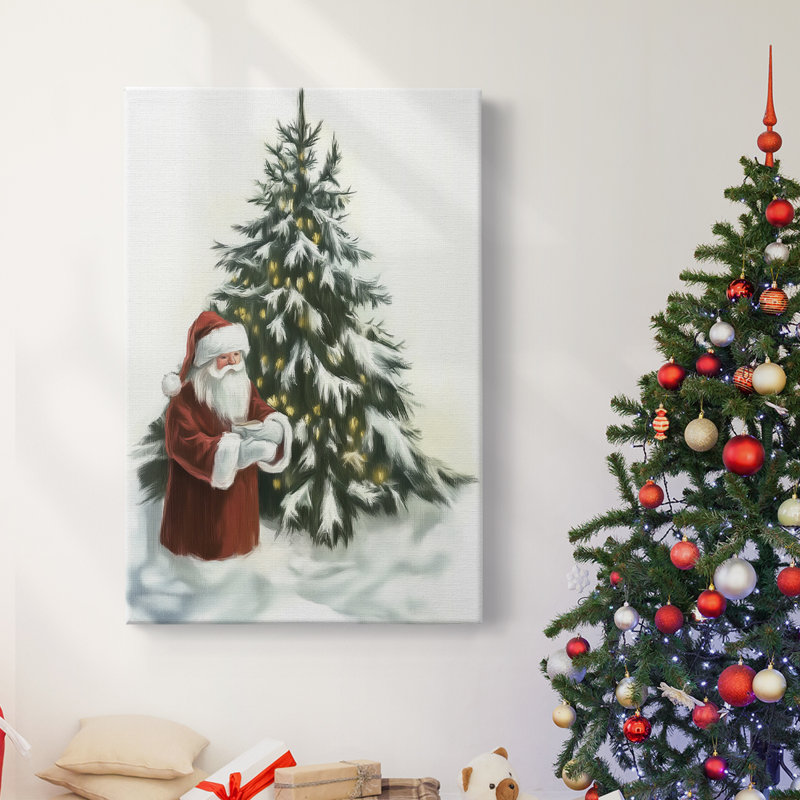 Art des Fêtes de Noël - Toile tendue avec châssis CCLxxviii, H 48 po x l 32 po