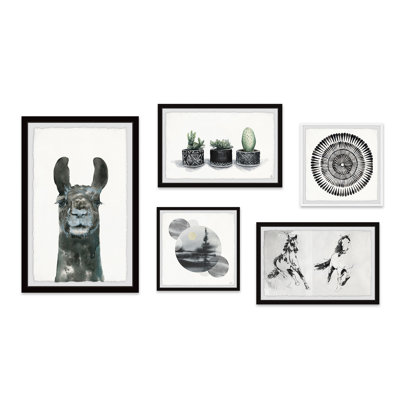 Pentaptych « la roue de la vie » Aquinnah