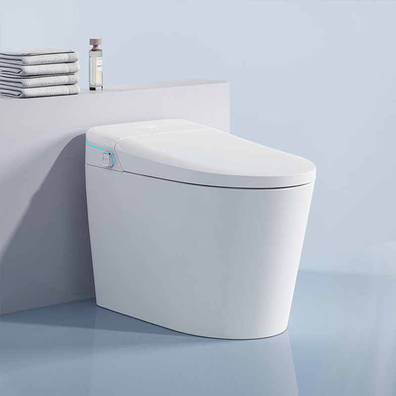 Homey. Toilettes suspendues au sol à hauteur de chaise 1,32 GPF (siège inclus)