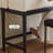 Modern-style practical desk and bookshelf