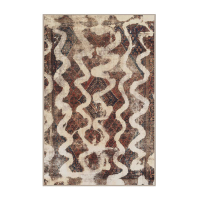 Tapis abstrait moderne 1668