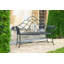 Overbey 2 Seater Steel Bench