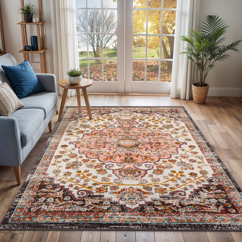 Oriental Area Rug, Rectangle 140 x 200cm