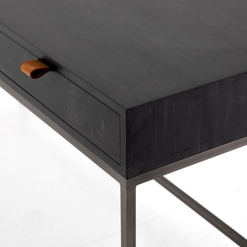 Trey Solid Wood Modular L-Shaped Executive Desk