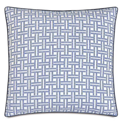 Vizcaya Cotton Blend Geometric Sham