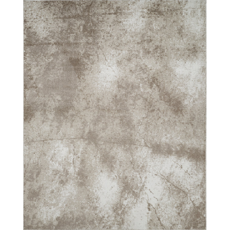 Machine Washable Felix Beige/Brown Rug