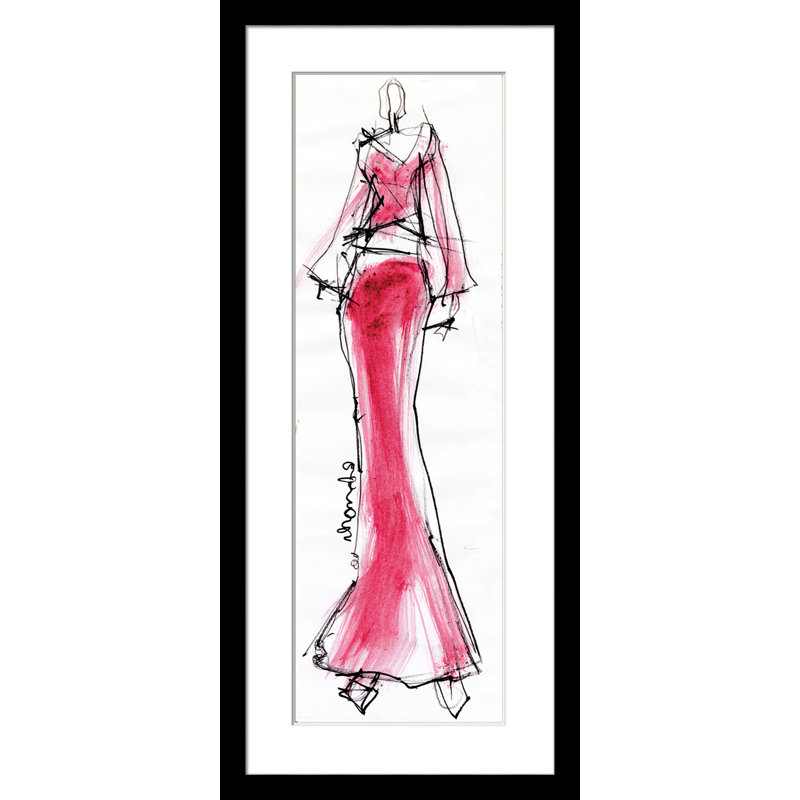 High Fashion 5 - Cadre photo, reproduction d'art sur papier