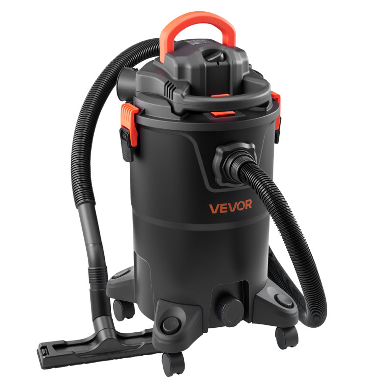 3-in-1 Shop Vac, 11 Gallon Wet Dry Shop Vacuum, 4.5 Peak HP Portable Vacuum Cleaner with Blower, Dual-Filter, 1350W Input Power, 1.25in x 7ft Hose, 9.8ft Cord for Jobsite, Workshop, Garage, Home