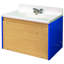 Ensemble de meuble-lavabo simple 31 po avec plateau en marbre Tot Mate-35719446-35719449