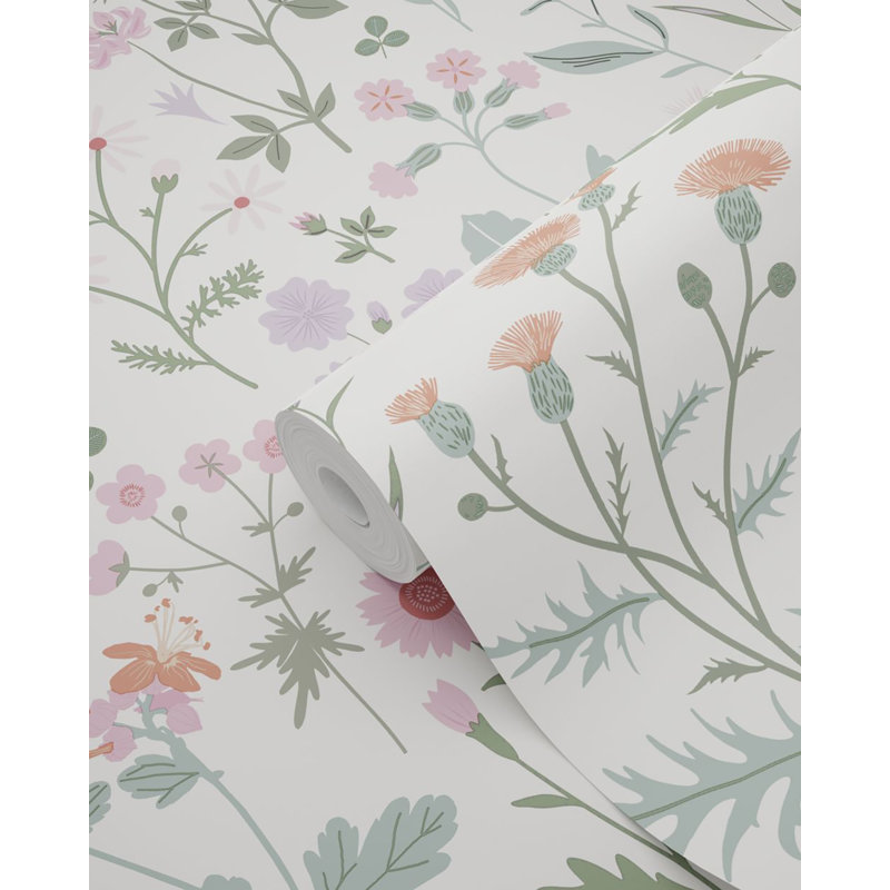 Tapati Floral Double Roll, Purple