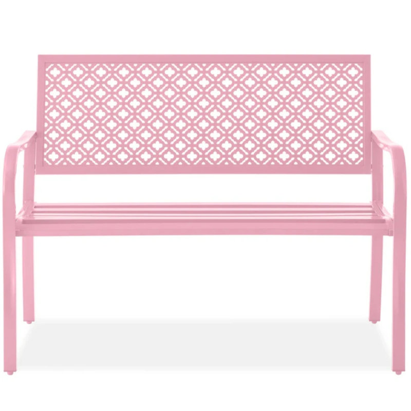 Steel Bench, Pink