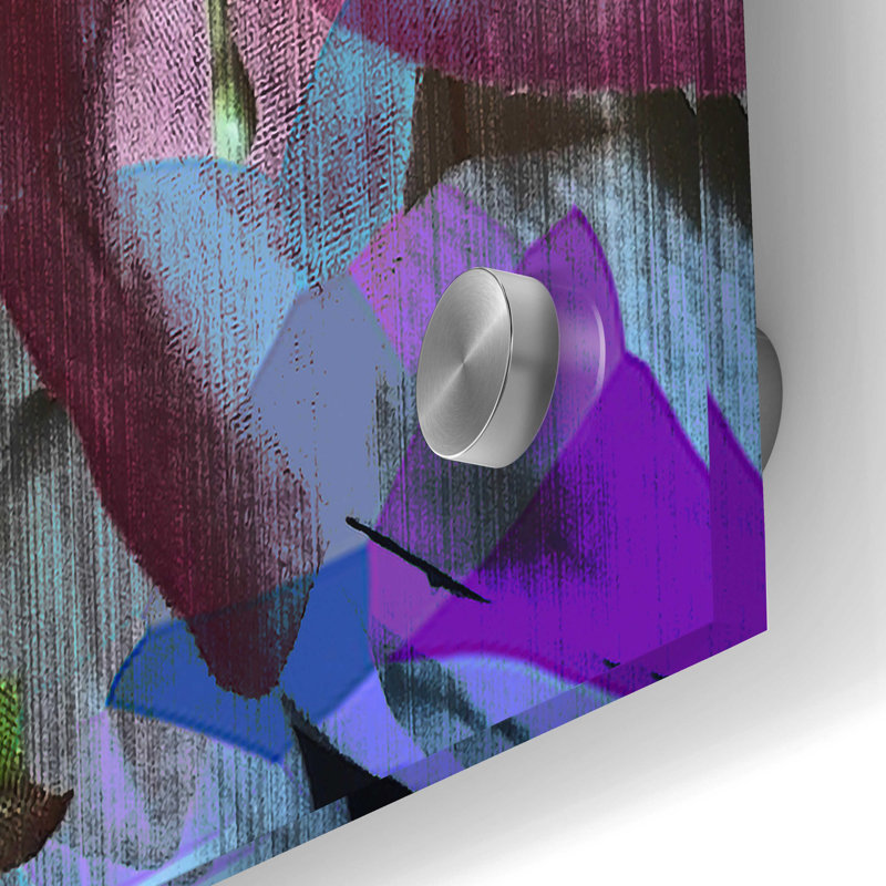 «Abstract Floral» par Shandra Smith, impression sans cadre, H 36 po x l 24 po x P 0,12 po