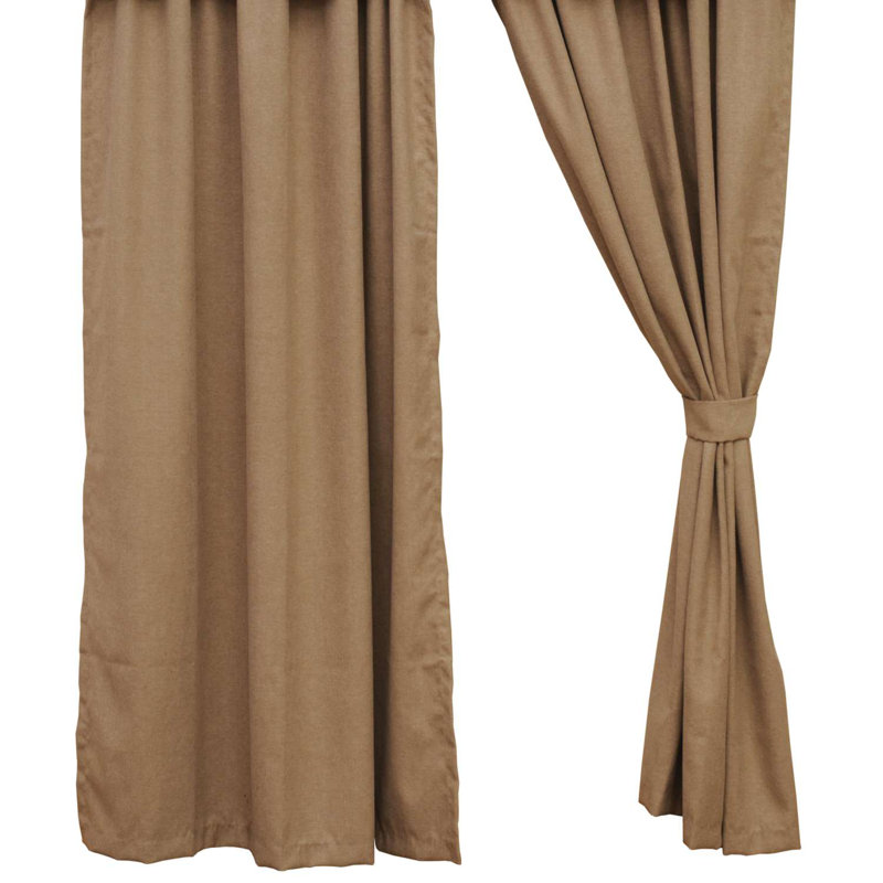 Wooded River Cascada - Drape Set - (2 panels/2 tiebacks)