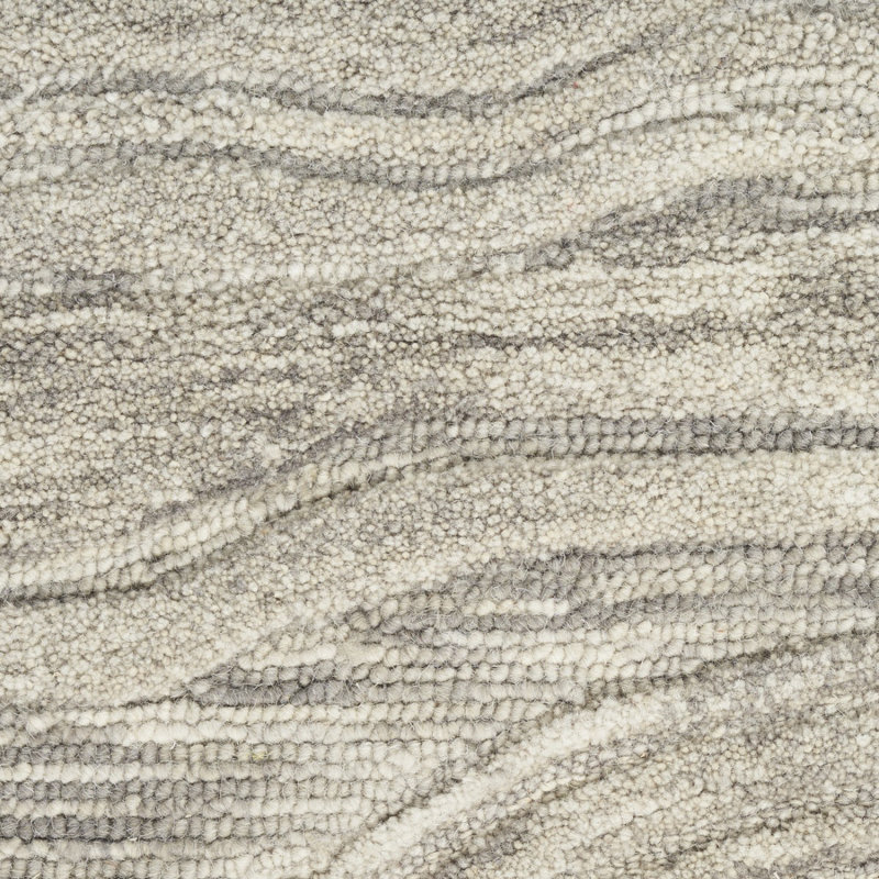Deonna Abstract Wool Hand Woven Area Rug, Rectangle 114 x 175 cm