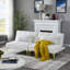 Tissu convertible futon avec pieds en métal